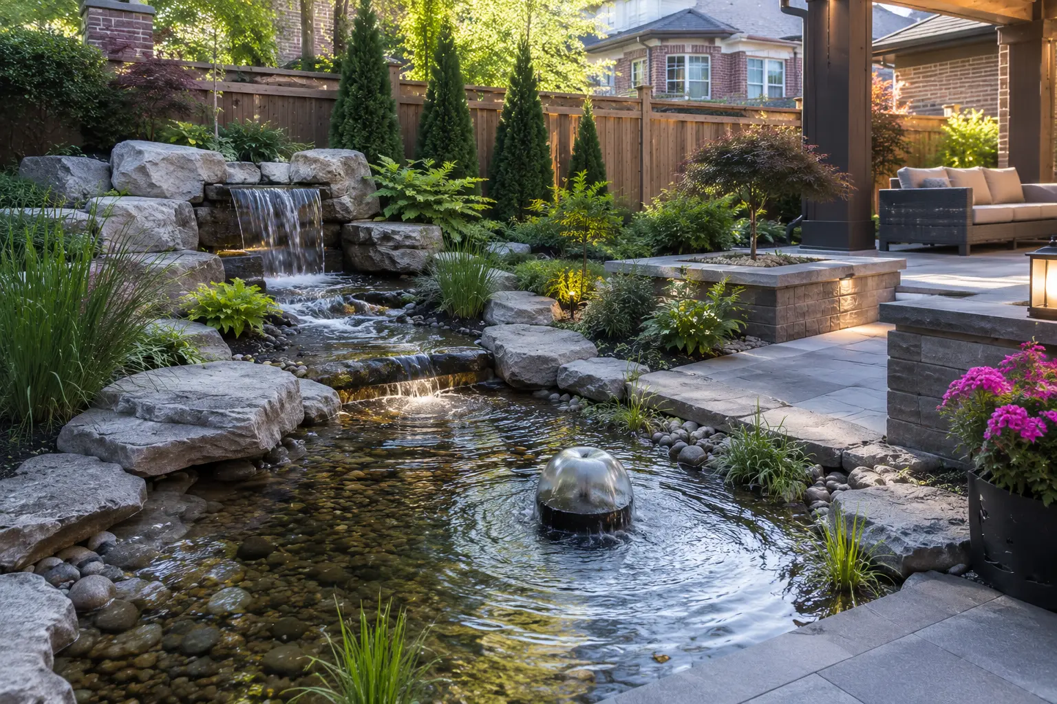 Stone Waterfall Richmond Hill