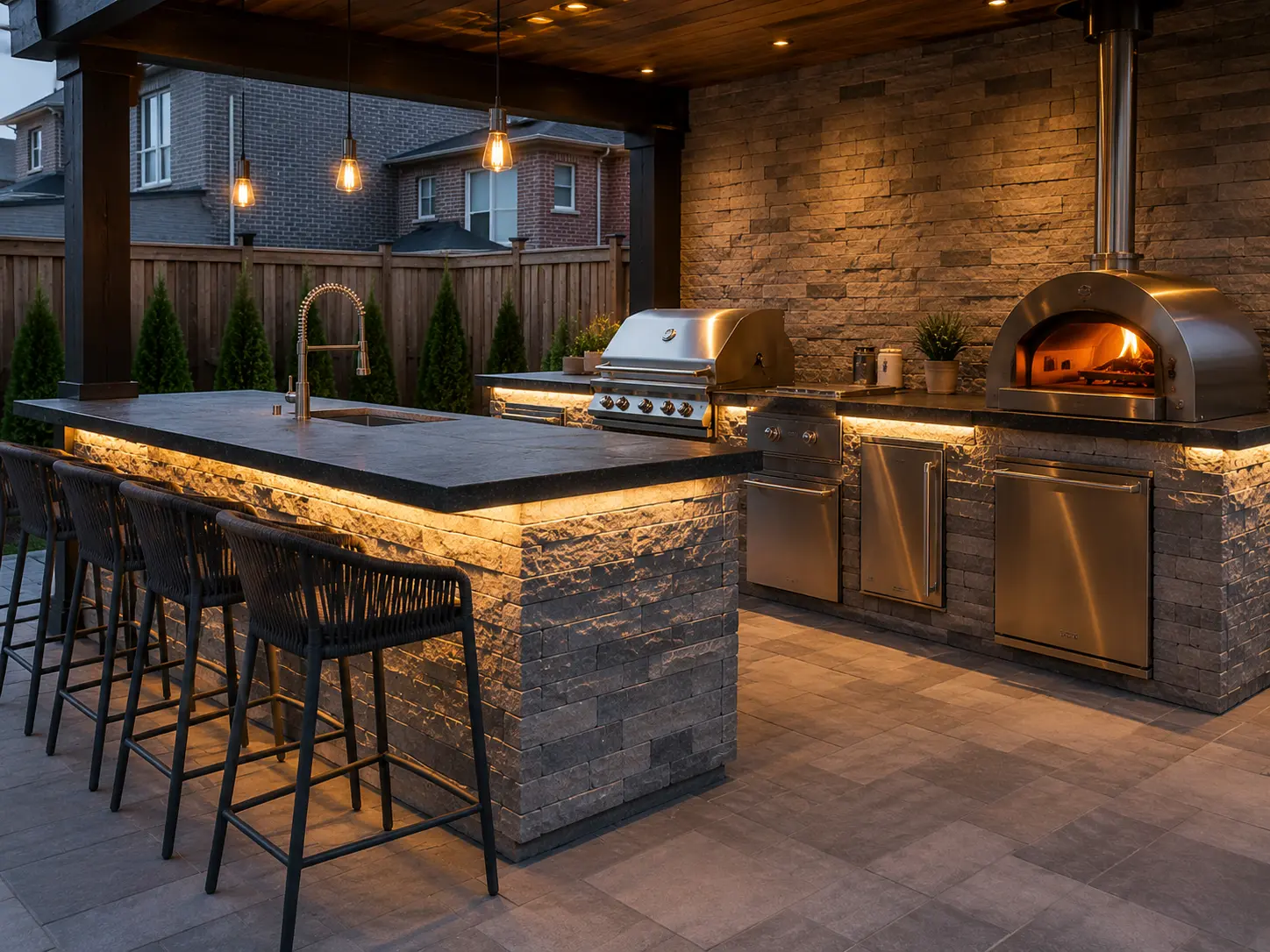 Full Alfresco Kitchen King City